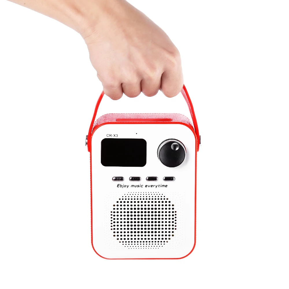 Новый CR-X3 FM радио Беспроводной Bluetooth Динамик с TF слот для карты AUX Вход USB Порты и