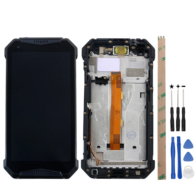 Для Ulefone Armor 3 ЖК дисплей и сенсорный экран + пленка в сборе для телефона 3T
