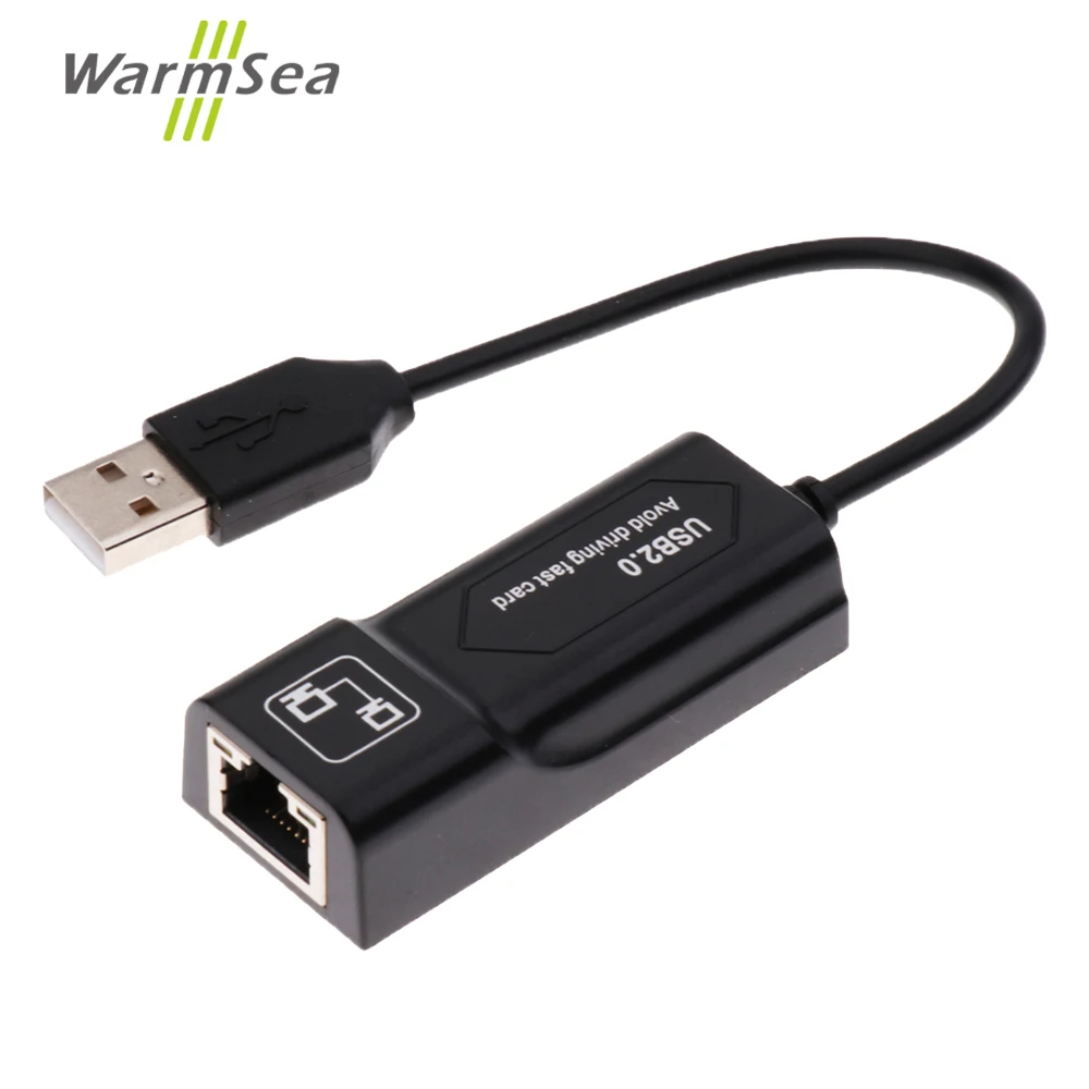 USB Ethernet адаптер к RJ45 10/100 Мбит сетевая карта LAN Сетевой usb Lan для ПК ноутбук Win7 Andriod
