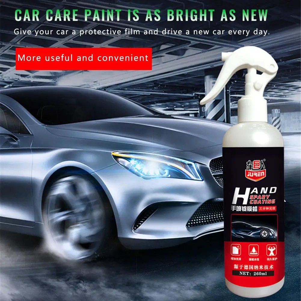Жидкое керамическое аэрозольное покрытие герметик для полировки автомобиля