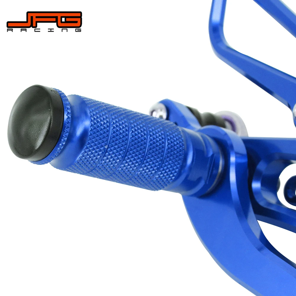 Мотоцикл алюминиевый ЧПУ Регулируемые подножки педали Rearset для YAMAHA YZFR1 YZF R1 2004 2006