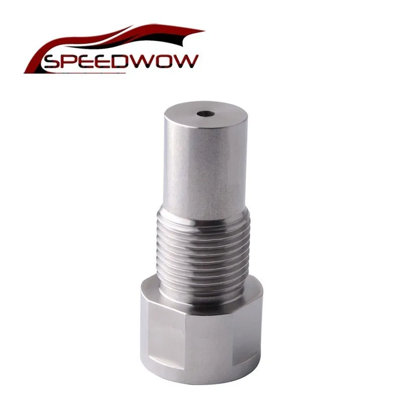SPEEDWOW M18x1.5 O2 кислорода Сенсор гайка Тесты трубы Extender адаптер Spacer Bung выхлопных