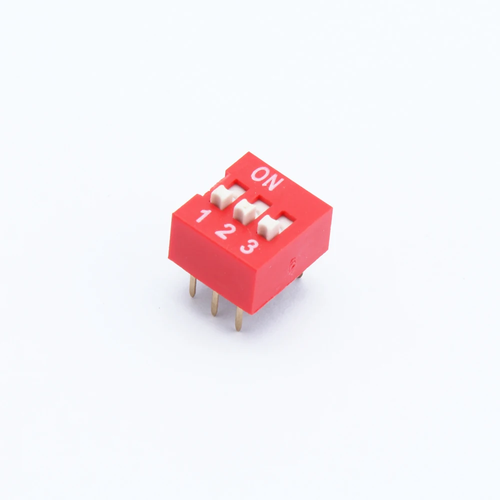 Переключатель Glyduino 5 шт./лот типа слайд модуль 11 размеров (1 12 бит) расстояние 2 54 мм