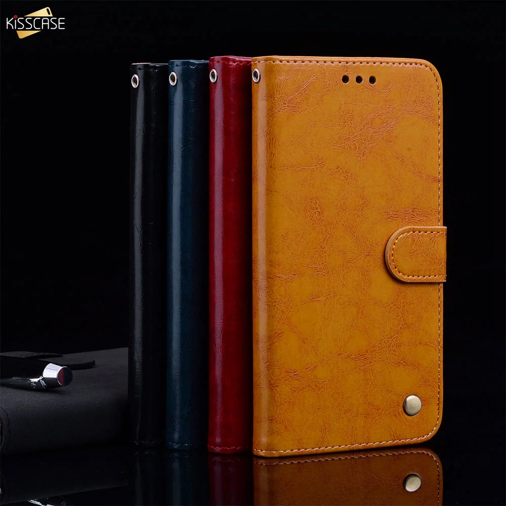 KISSCASE для Xiaomi Mi 8 чехол Флип кожаный Redmi Note 7 6 Pro 6A S2 5A 5 Plus 4A 4X телефонный с держателем
