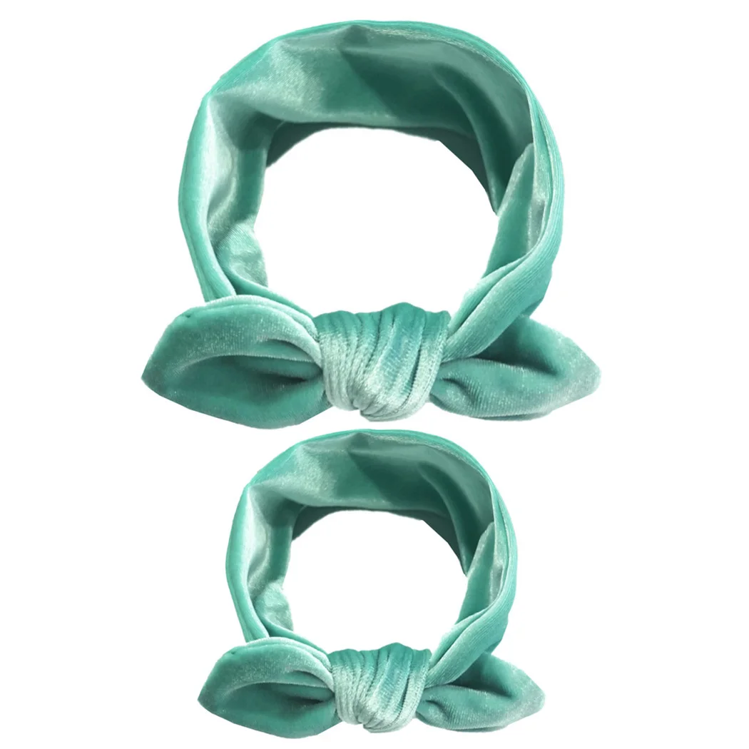 Комплект из 2 предметов для мамы и ребенка повязка на голову с цветочным рисунком