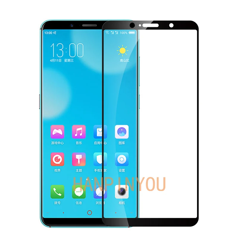 Ультратонкое закаленное стекло для переднего экрана ZTE Blade V9 V8 Z17 Z18 Mini 2.5D |