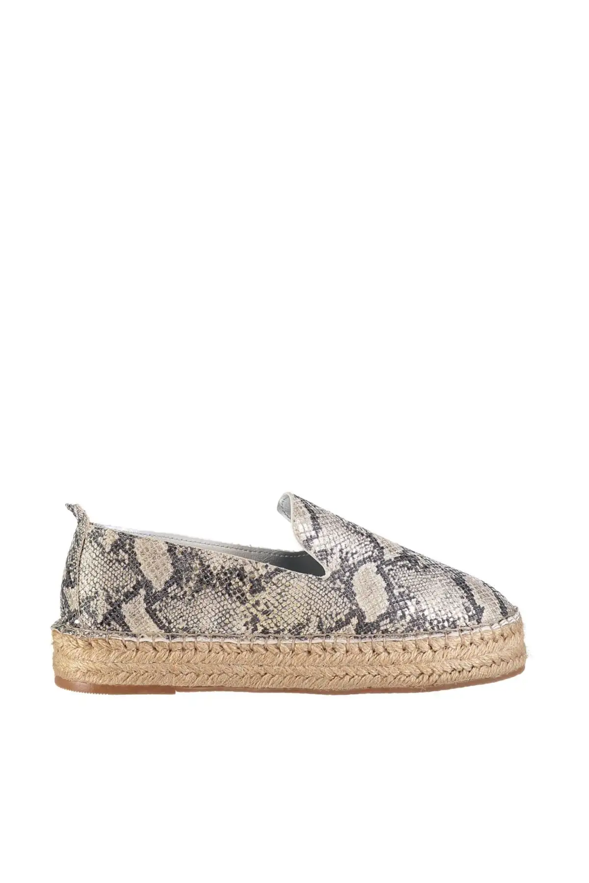 Trendyol бежевый Змеиный узор для женщин Espadril TAKSS19EE0010|Обувь без каблука| |