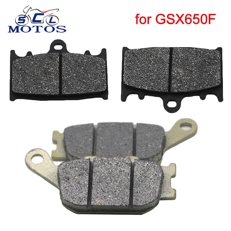 Sclmoto для Suzuki GSX 650F GSX650F 2008 2009 2010 2011 2012 2013 2014 полуметаллические тормозные колодки
