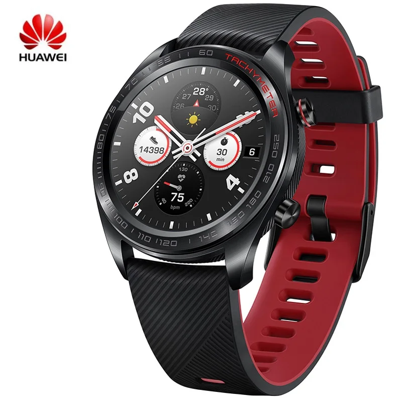 Huawwei Honor Watch GPS NFC оплата 50 метров водонепроницаемый AMOLED цветной экран Magic Glory Смарт