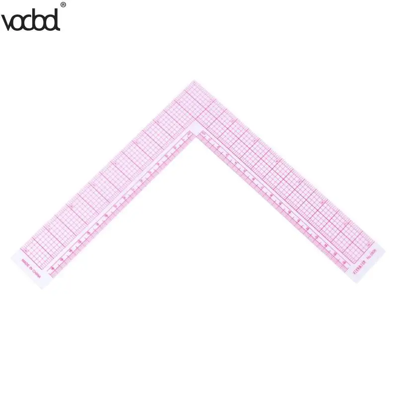 

Sewing work Quilting Ruler Plastic Garment Cutting Craft Scale Rule Drawing Office Stationery Supplies Measuring Tool