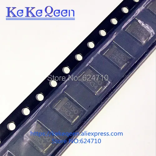 1000 шт./лот SR34 SS34 SK34 B340B SMB DO 214AA B340 SK34B B340LB 3A 40V SMD Оригинальный Новый|Регуляторы