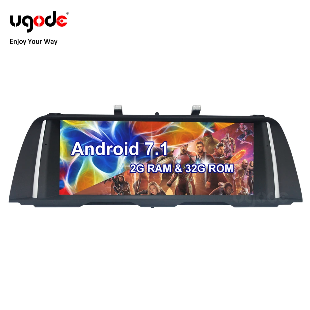 Ugode Android Автомобильная Мультимедийная система стерео плеер для BMW 5 серии F10 F11 NBT CIC