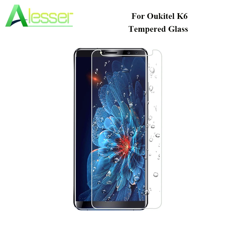 Ультратонкое закаленное стекло Alesser для Oukitel K6 защита от царапин сменная Защитная