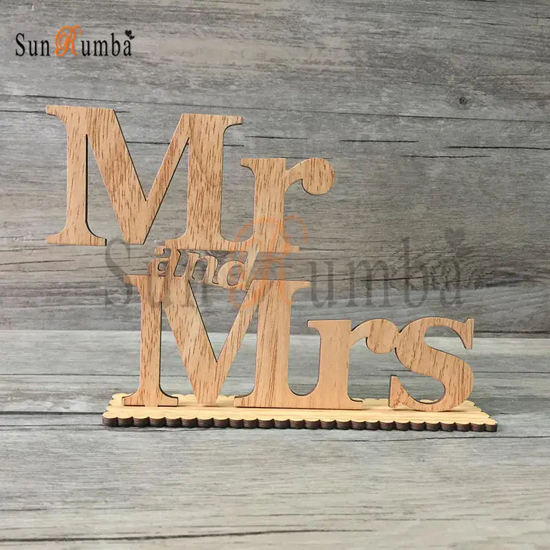 

Mr and Mrs PhotoBooth Wood Wedding Decoration Vintage Rustic Party Table Wedding Decor Photo Booth Props for Wedding Decorating