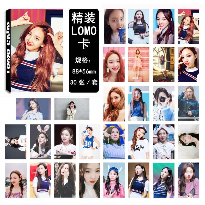 30 шт./компл. KPOP Two Lim Na Yeon Single 02 SIGNAL Album HD Photo Card ПВХ карты самодельные LOMO Photocard|Набор