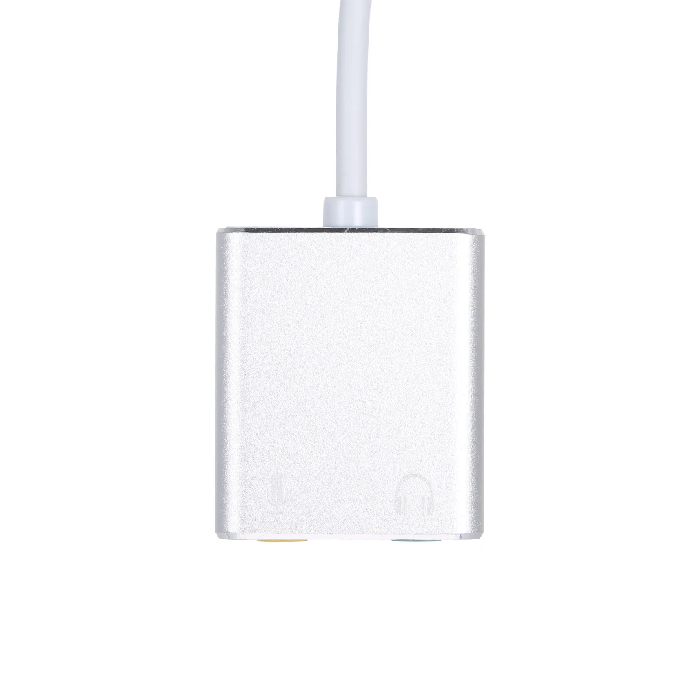 Внешняя звуковая карта USB Тип C Type Hi Fi волшебный голос 7 1 для CH адаптер аудиокарты