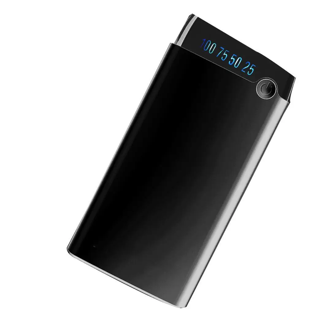 Портативный Ультратонкий 10000 mAh смартфоны Dual 10 60 градусов USB 5 V 2A Square 65% порты power