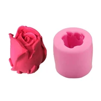 3d silicone mold rose flowers shape mould for soap candy chocolate ice candle cake decorating tools diy cake pop recipe crafts