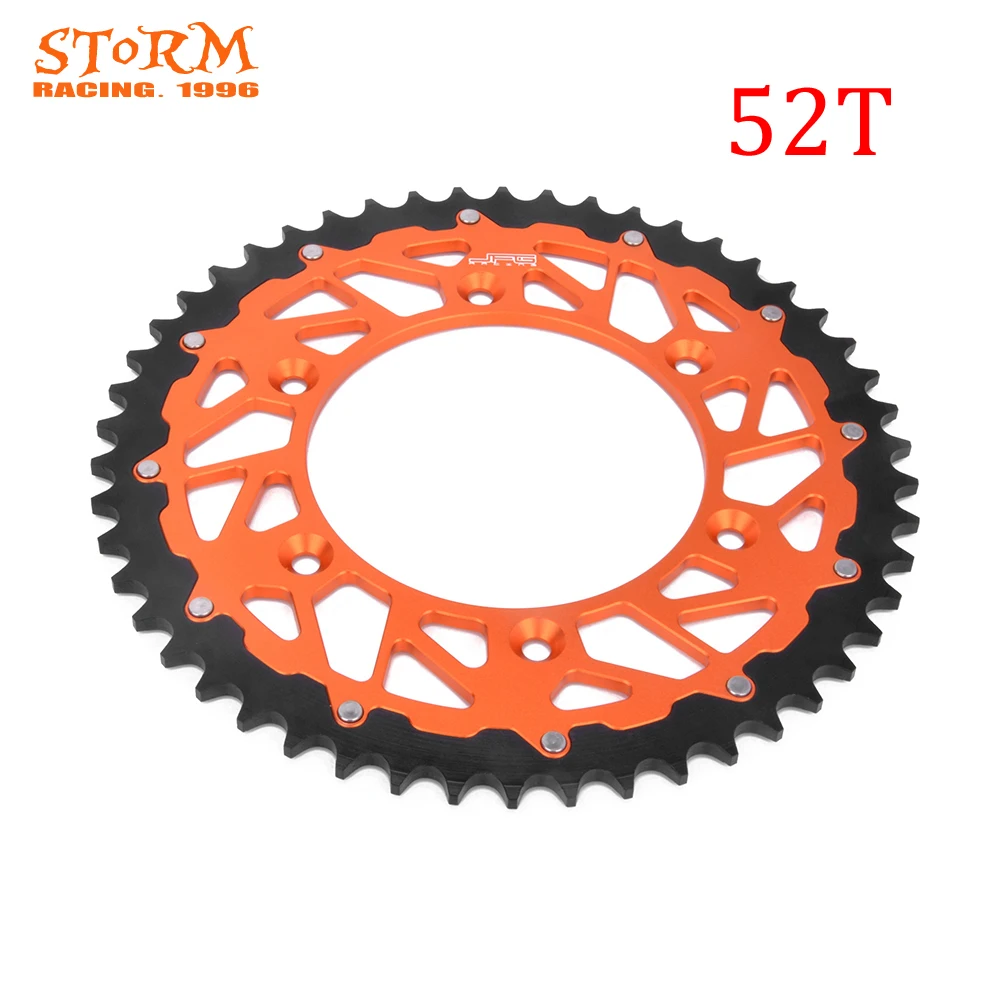 

42 44 45 46 47 48 49 50 51 52 T Teeth Rear Chian Sprocket For KTM MX SX XC XCW LC4 SXF XCF DUKE SMR 300 350 400 450 505 525 530