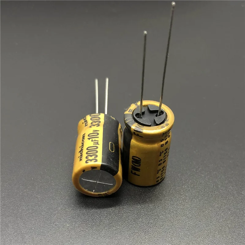 5 шт/20 шт 3300uF 10В NICHICON FW серия 12 5x20 мм 10V3300uF HiFi аудио конденсатор | Электронные