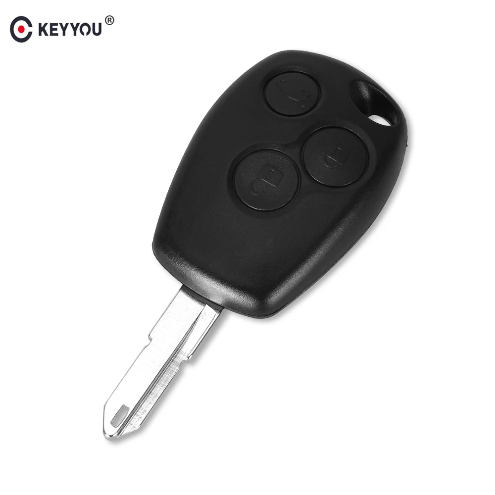 Чехол для ключей KEYYOU 3 кнопки дистанционного управления Renault Clio Duster Logan Fluence Vivaro