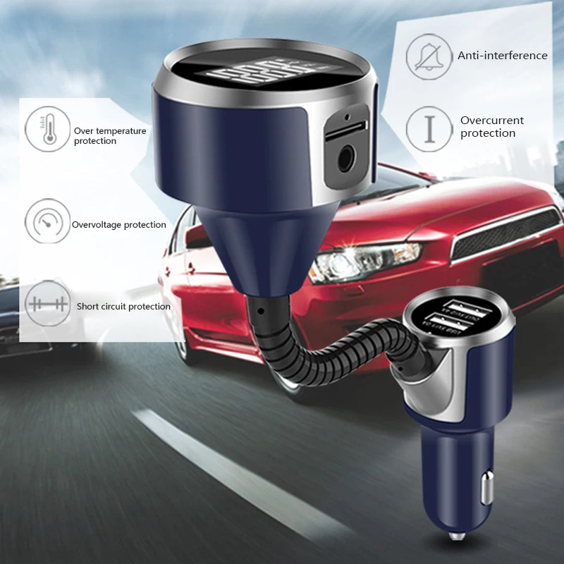 BC18 автомобильное MP3 12V зарядное устройство средство запуска Bluetooth | Электроника