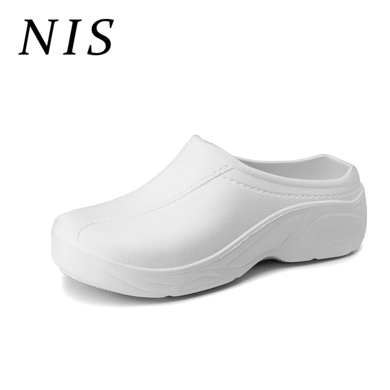 

NIS Women Slippers Round Toe Lightweight Comfortable Nursing Women Shoes Slip Resistant Work Shoes Woman Ladies Slides Slippers