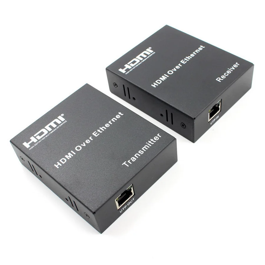 20 шт. 1080P HDMI удлинитель 120 м по TCP/IP Cat5e/6 Ethernet-кабель инфракрасный
