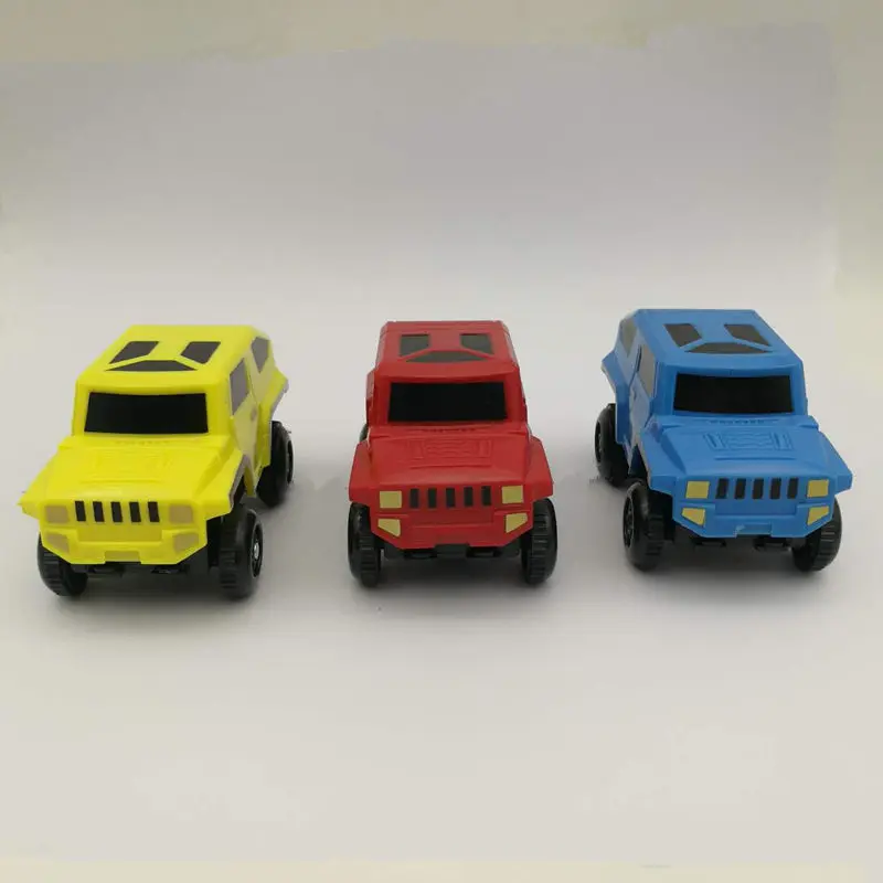 1Pcs Hot Sale Electronics Special Car for Magic Track Toys with Flashing Lights Educational Games Children 2C014 |