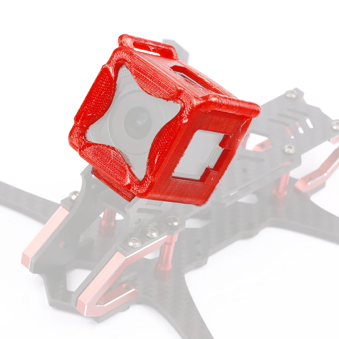 

JMT 3D Printed Printing TPU Camera Head Protection Camera Mounting Seat for iFlight Longya V3 Frame DIY FPV Racer Quadcopter