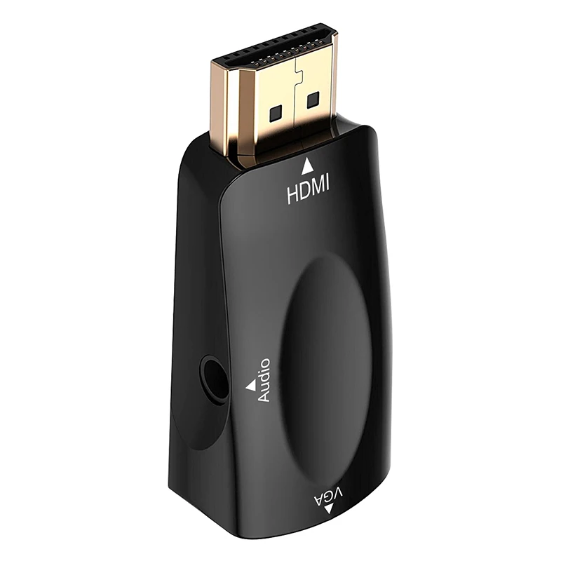 Octaim HDMI в VGA адаптер аудио кабель конвертер мужчин и женщин поддержка для HD 1080P ПК