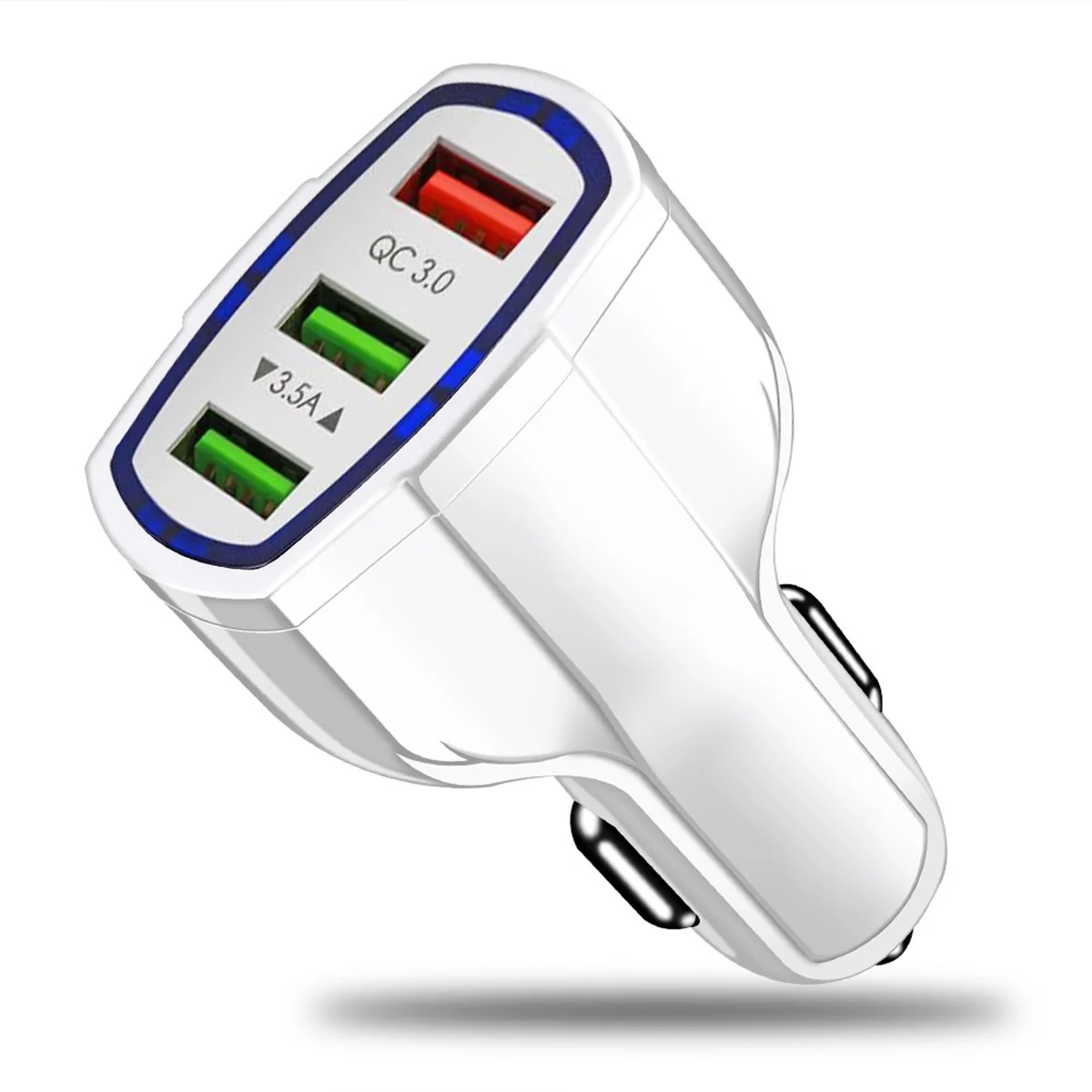 Автомобильное зарядное устройство SOONHUA с двумя USB портами 5 в 3 а QC3.0|Зарядные