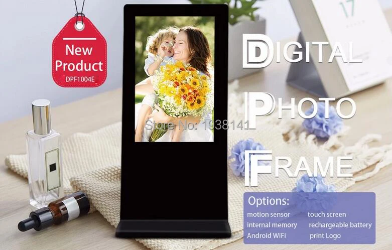 DPF1004 2019 Горячая продажа 10 дюймов вертикальные цифровые фоторамки с заводской