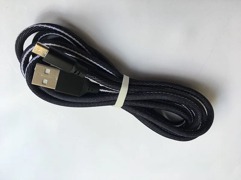 KKREFF 2 м тканевый Micro USB кабель для Samsung Sony Huawei P20 Xiaomi Vivo Oppo мобильного телефона