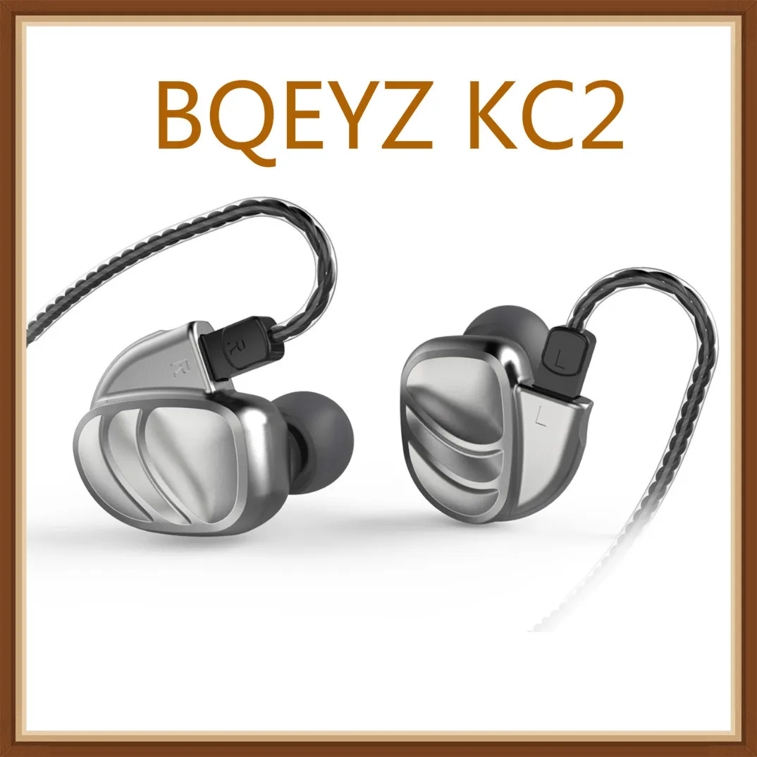 

BQEYZ KC2 2BA+2DD Hybrid Driver Metal In Ear Earphone HIFI DJ Monitor Running Sport Earphone Earbuds 2Pin Detachable Cable