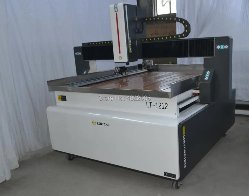 Новый дизайн 1212 cnc Резьбовая машина с резервуаром для воды алюминия меди кВт