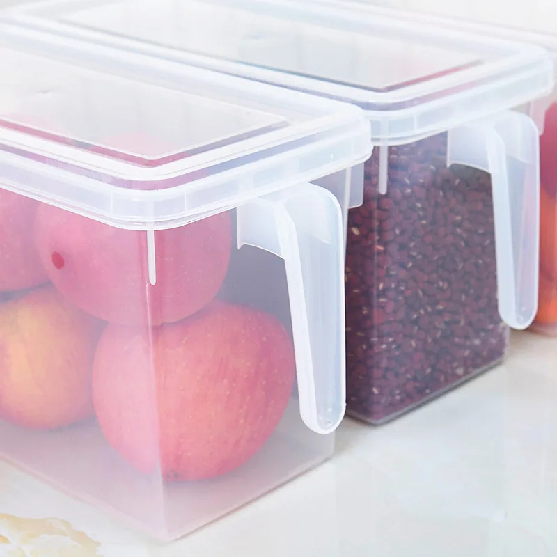 Kitchen Storage Box Sealed Organizer Food Container Refrigerator Boxes Durable | Дом и сад