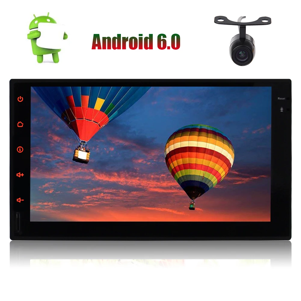 Eincar Android 6 0 стерео 7 дюймов двойной Din в тире автомобиля радио Сенсорный экран gps