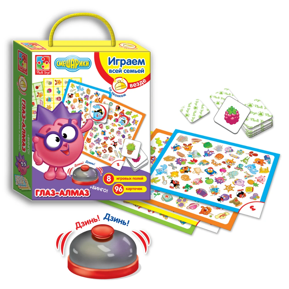 Игра со звонком Vladi Toys &quotГлаз-Алмаз&quot | Игрушки и хобби