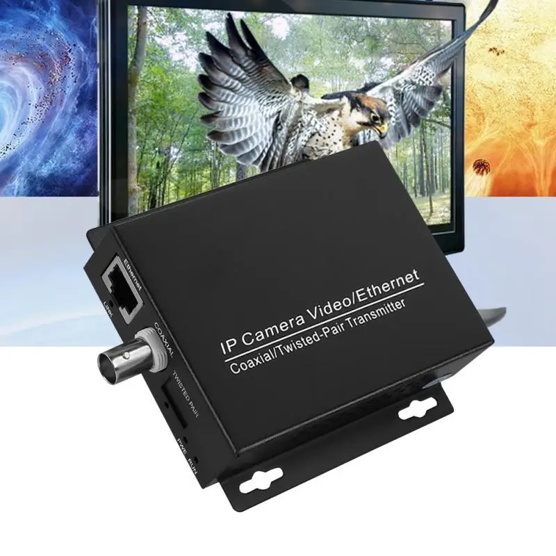 1 пара Ethernet IP Extender по коаксиальному кабелю HD сети комплект EoC коаксиальный кабель