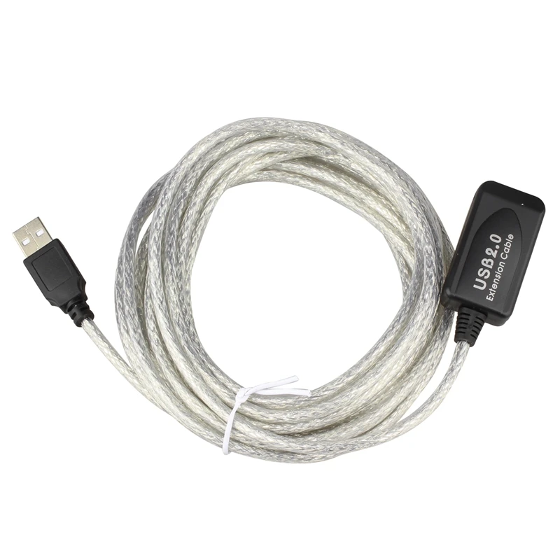 5 м USB 2 0 Активный ретранслятор кабель удлинитель увеличивает длину кабеля