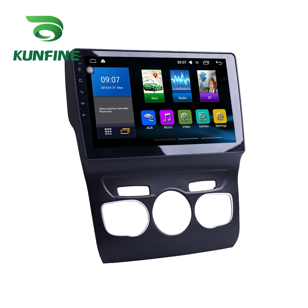 Восьмиядерный 1024*600 Android 8 1 автомобильный DVD GPS навигационный плеер Deckless стерео для