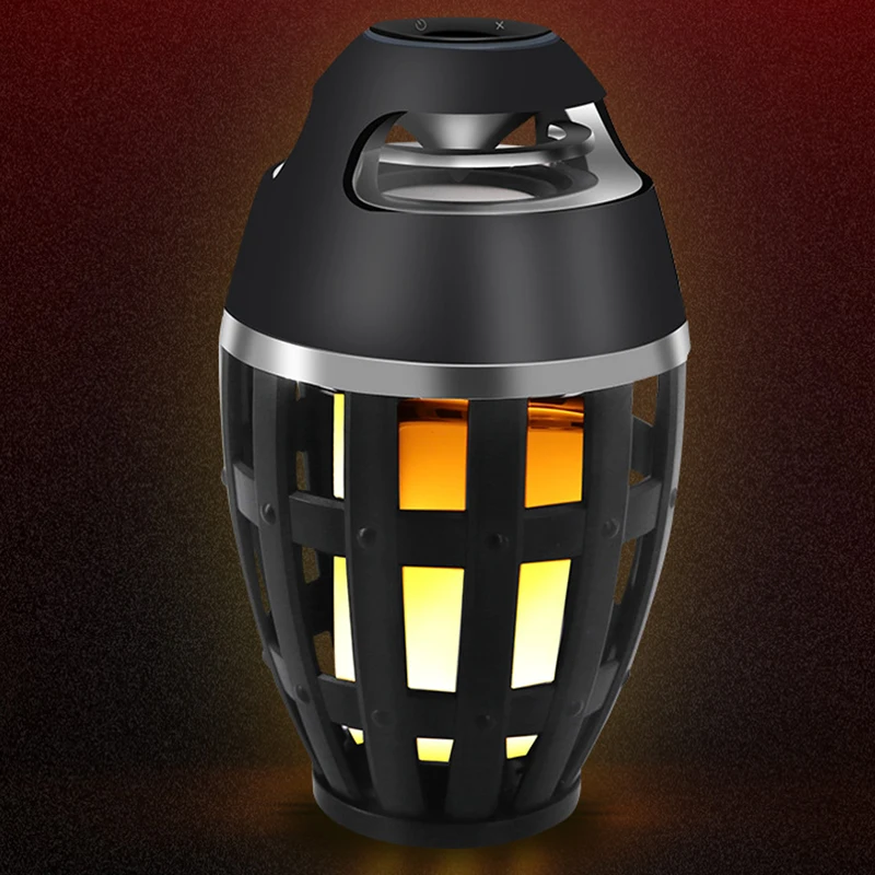 MEMTEQ пламя лампа Bluetooth динамик I3 Креативный светодиодный беспроводной открытый