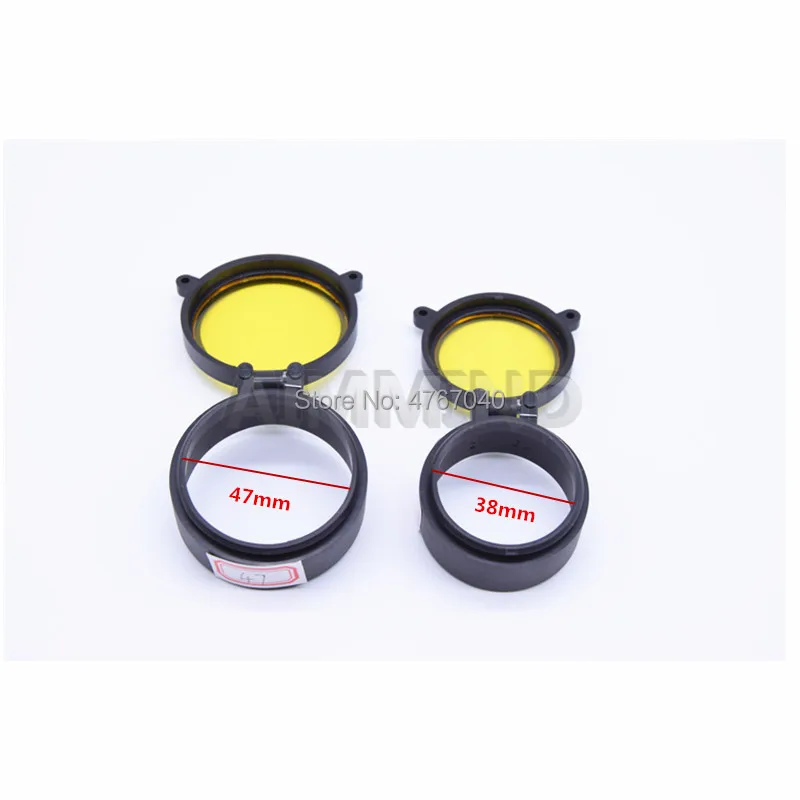 Hunting Gun Caliber Rifle Scope Quick Flip Spring Up Open Lens Cover Dustproof Cap Eye Protect Objective | Спорт и развлечения
