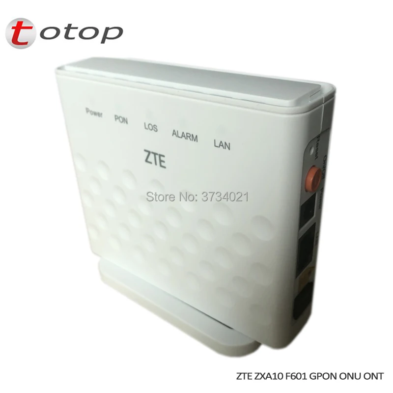 Бесплатная доставка ZTE ZXHN F601 GPON терминал ONT Optical ONU с 1GE Ethernet портом|Оптоволоконное