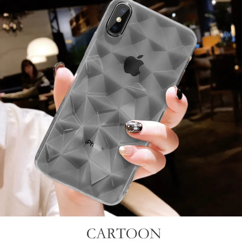 Для нового применения IPhone 8 plus 7 Чехол Xr Hand Shell Apple Max Xs бриллианты зерна ТПУ