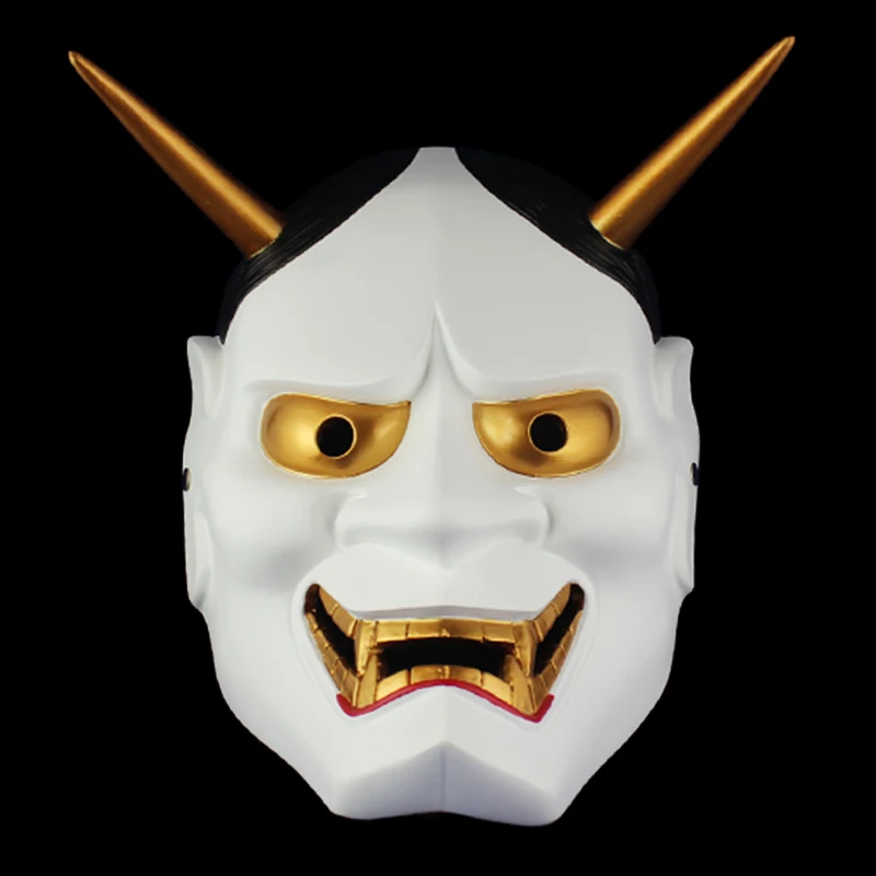 

Queen Wisdom Noh mask opera performances decorative props wedding dance parties grade resin mask Collector's Edition White Mask