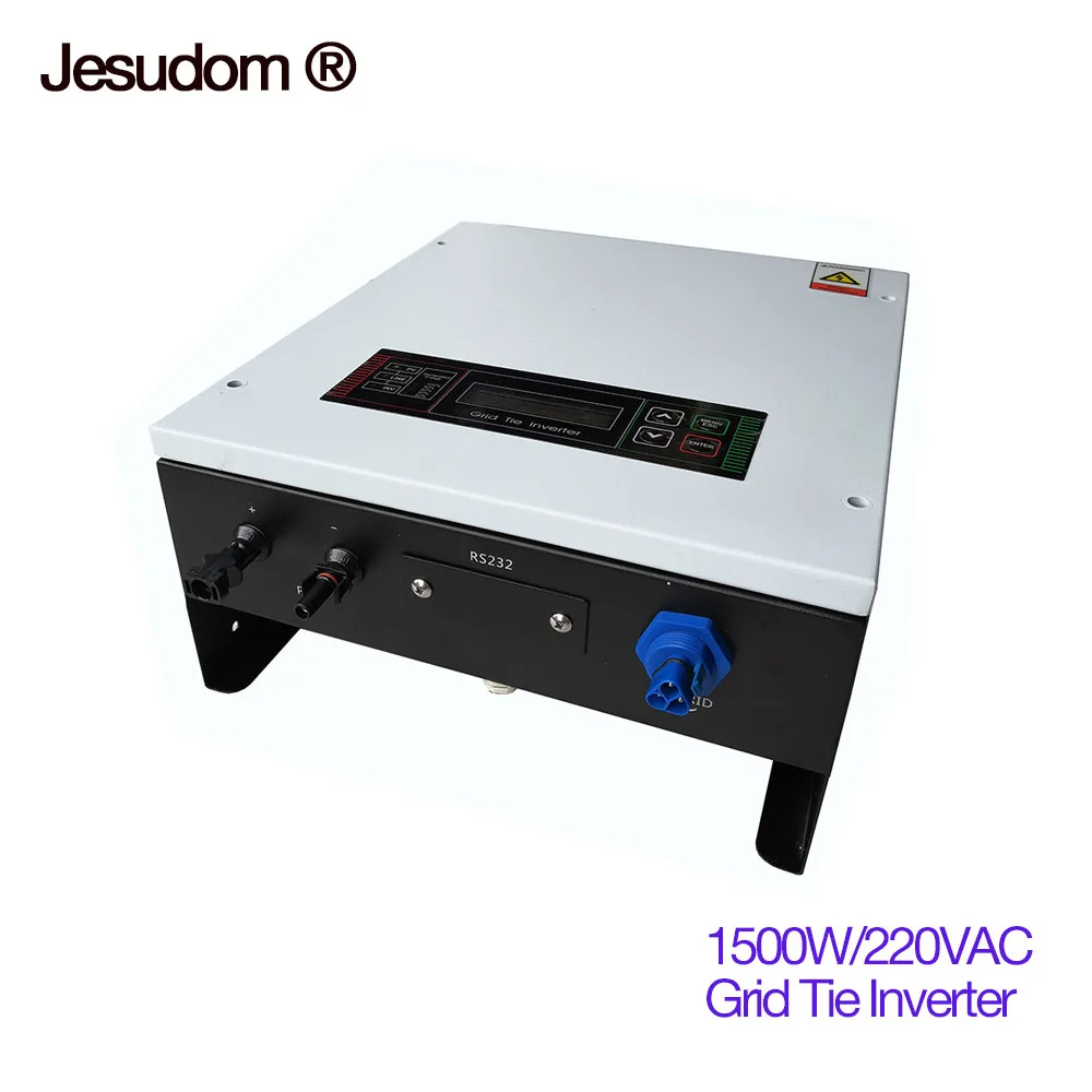 Солнечный Grid Tie Инвертор 1500 Вт DC100 500V к ac220в/110В Солнечная Чистая синусоида на сетке