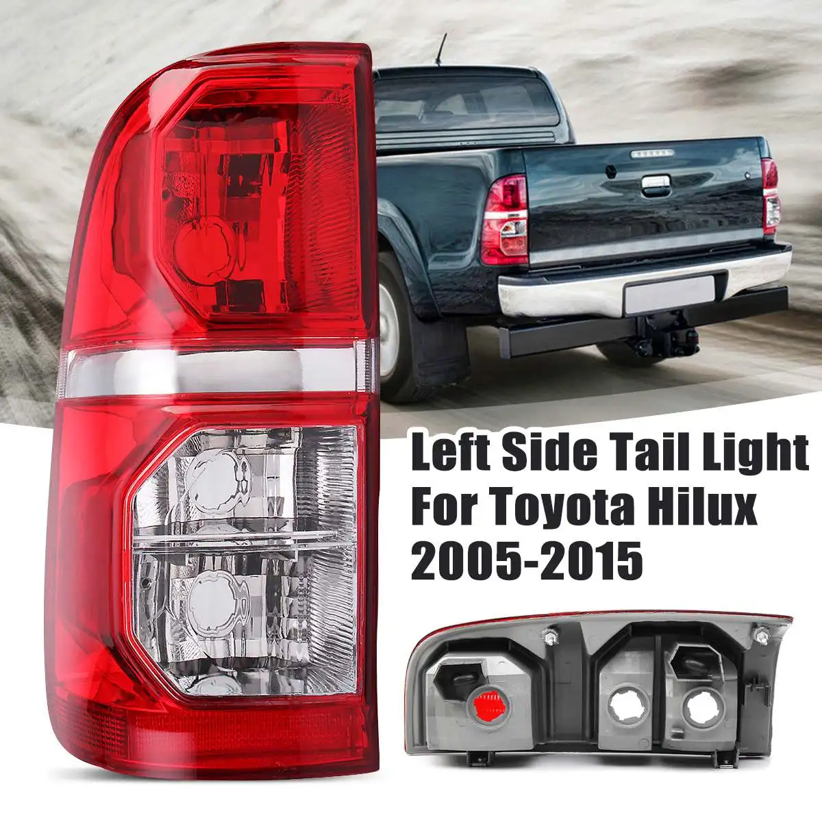 Левый/правый боковой задний светильник стоп лампа для Toyota Hilux 2005 2007 2008 2009 2010 2011 2012