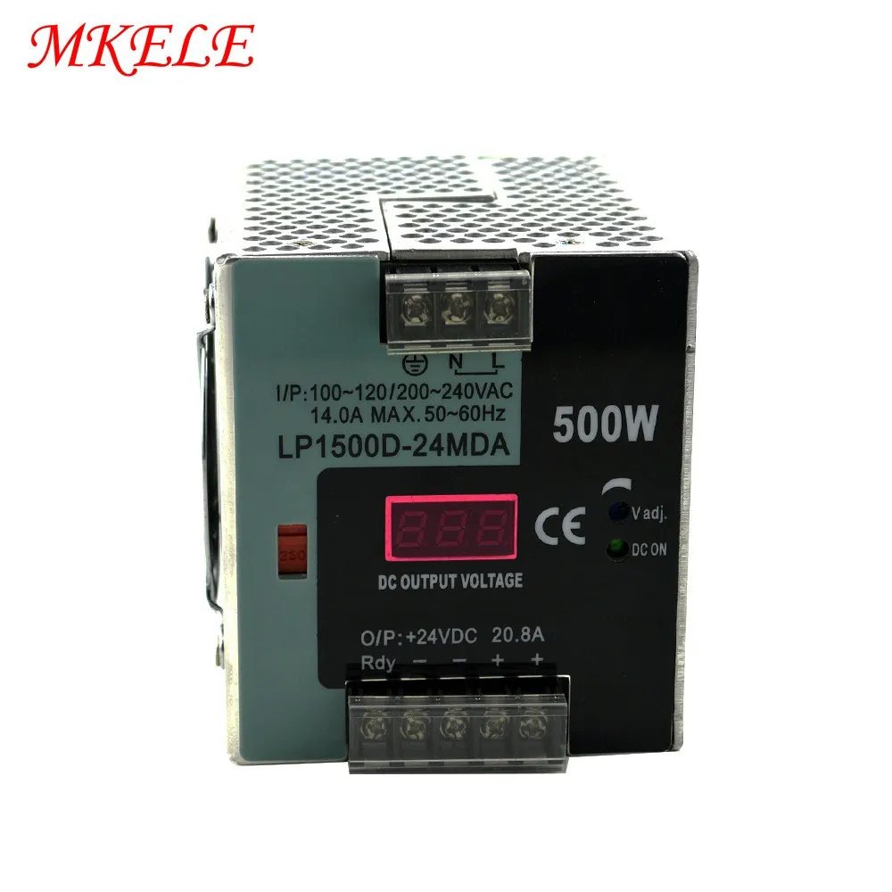 

LP Series Din Rail Switching Power Supply 25W 50W 100W 150W 300W 500W LED Power Indication 12/24V Natural Air Cooling